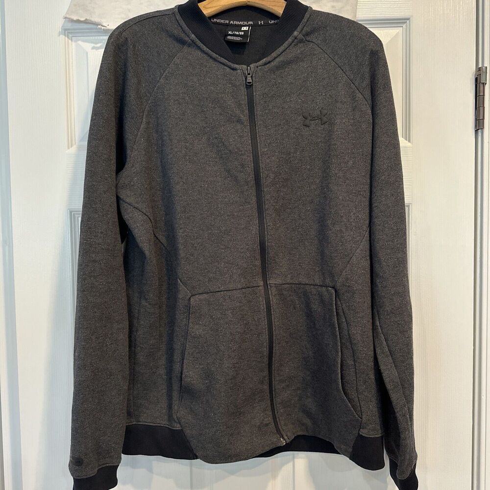 Men’s Under Armour Full Zip Dark Grey Coat- Size XL